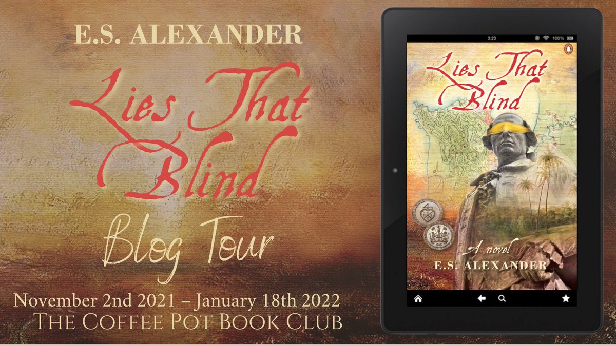 maryanneyarde's tweet photo. Welcome to Day 8 of the #BlogTour for:

✧ ° ☆ Lies That Blind ☆ ° ✧

By E.S. Alexander

https://t.co/weqQR8jLiS

Thank you, @MaddieS39950549 &amp; @Helena17435195 for hosting today's tour stops! 🥰

#HistoricalFiction #CoffeePotBookClub
@ES_Alexander7 https://t.co/6YBhIBsSMO