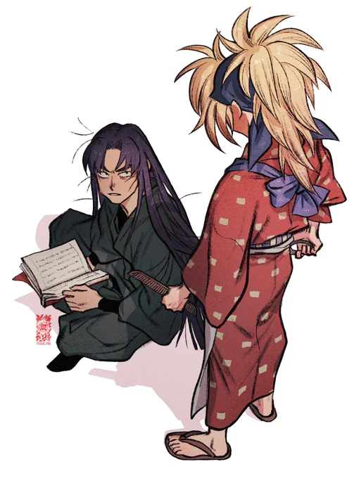 長髪文次郎 