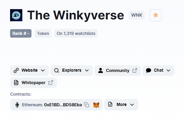 TheWinkyverse_'s tweet photo. 💜 Ethereum $WNK address: 0xE1BDA0c3Bfa2bE7f740f0119B6a34F057BD58Eba

💛 BSC $WNK address: 0xb160A5F19ebccd8E0549549327e43DDd1D023526

⚠️BEWARE OF FALSE ADDRESSES!
Always check and double check the correct address!
You can check it via @CoinMarketCap  
👉https://t.co/dWp6gEKZHa https://t.co/VKuHiNhYYM