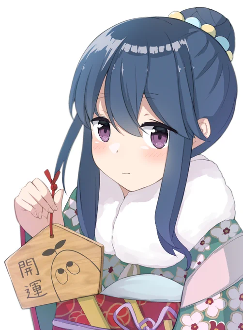 描き初めしまりん#ゆるキャン 