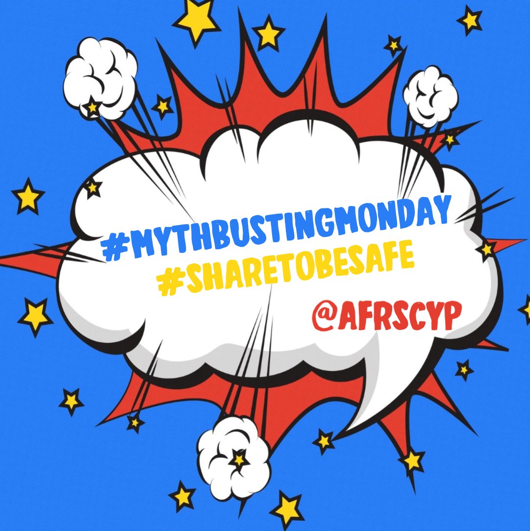 afrscyp's tweet photo. Myth: If children only set small fires, you don’t need to worry.
Fact: Any fire can quickly get out of control and endanger lives. Find out more info on @AvonFireRescue &amp; @afrscyp's Firesetter Intervention Scheme here:
https://t.co/uRwgoYBHWH
#MythbustingMonday #ShareToBeSafe https://t.co/D28kBNu0X8