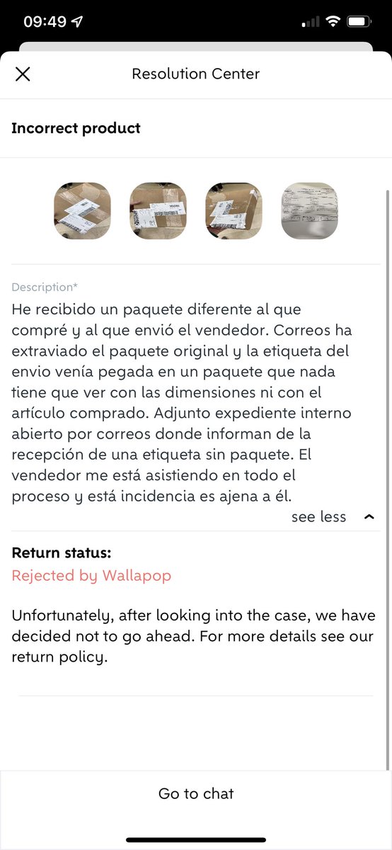 jgarciat's tweet photo. @wallapop no os da vergüenza? https://t.co/8kxgX5YCfW