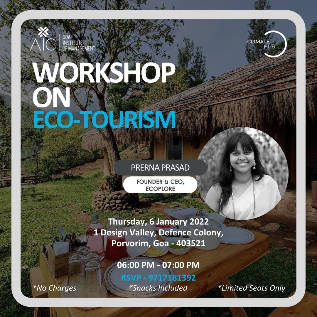 topgunRJ's tweet photo. Yesterday in Goa Honourable Minister @nitin_gadkari gave a vision for Goa “Create Goa as an international benchmark &amp; model location for #Ecotourism &amp; free of all pollution” We @aicgim @CCollectiveNet with #HubCE @ Goa are on mission of enabling Startups in Climate &amp; Environment https://t.co/dp2oPOuewb