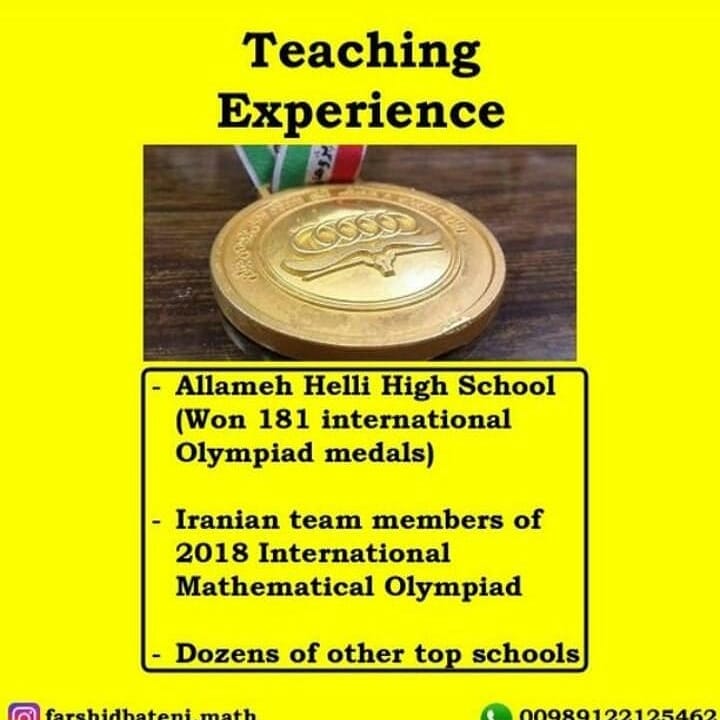 olympiadmathba's tweet image. My CV(Resume)

youtube.com/channel/UCFTYM…