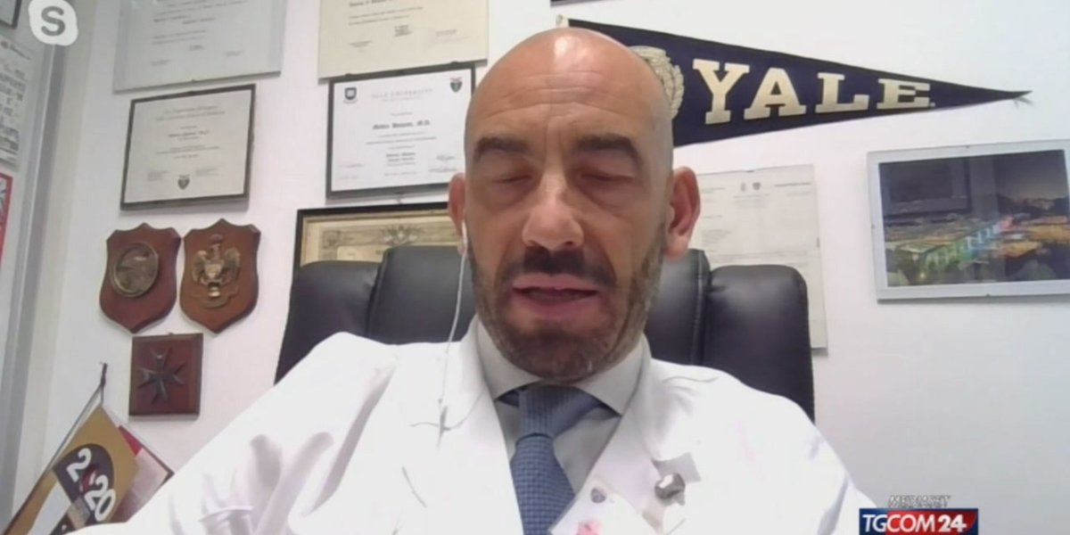 Covid, Bassetti: possibile vaccinazioni ogni sei mesi  #covid tgcom24.mediaset.it/cronaca/covid-…