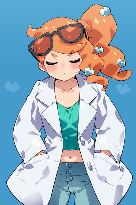 ソニ氏 #ソニア(ポケモン) #照れ顔 #リクエスト https://t.co/AYuwPuNU7O 