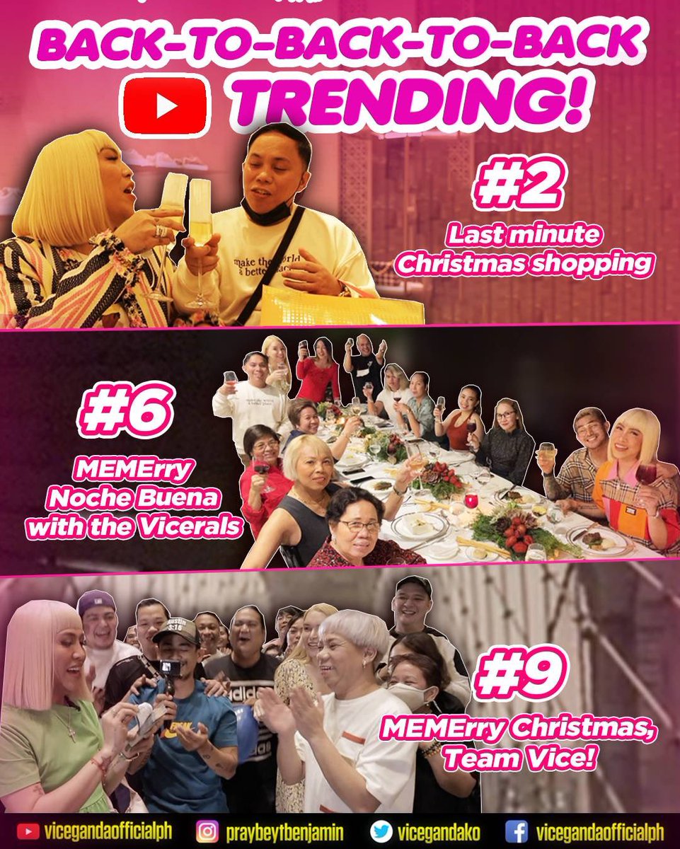 teamvicePH's tweet photo. Pasavogue agad ang 2022! We are trending back-to-back-to-back! Chugug na chugug!! Zenkyooow madlang people and little ponies! ❤️ Taravum chichi at magpa-GV ka na rin! https://t.co/mp2YTrkjnP