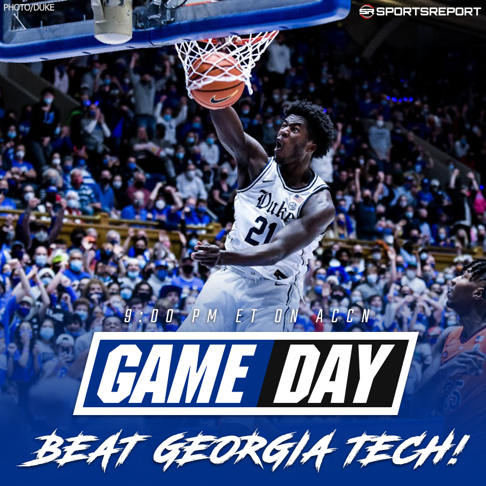SRBlueDevils's tweet photo. IT'S GAME DAY! #GODUKE!! BEAT GEORGIA TECH! https://t.co/VwQVDspsqd