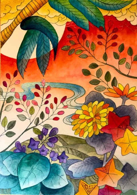 花札 高画質 のtwitterイラスト検索結果 古い順