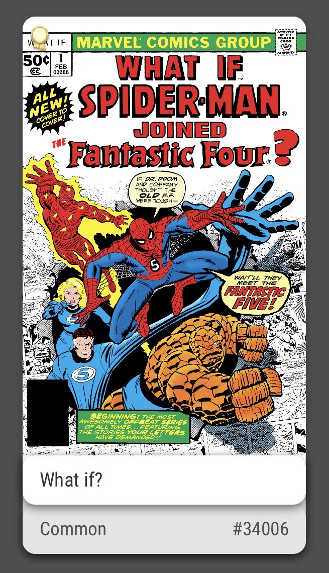 MASilver91's tweet photo. Veve Fam, here is my first 2022 giveaway ⭕️🚀🔥:

🏆 “Spider-Man - What if?” Common Comic #34006

How to win:
Follow ✅
Retweet ✅
Like ✅

Winner will be chosen randomly. Ends this Friday 🍀🤞⭕️

Good luck guys 😉 

#VeVeFam #VeVeCommunity #VeVecollectibles #veve https://t.co/8O75MSTwVE