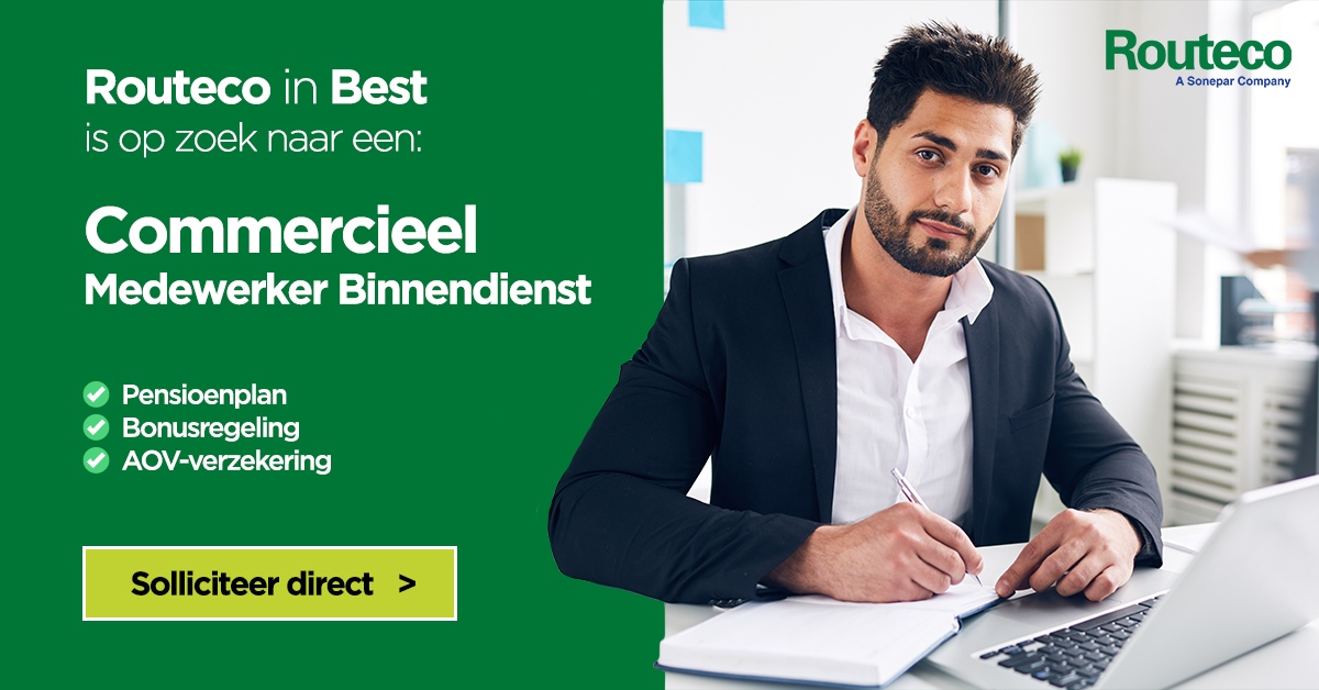 📢 𝗝𝗼𝗯 𝗔𝗹𝗲𝗿𝘁! Momenteel zoekt Routeco Netherlands een nieuwe collega die enthousiast, klantgericht en commercieel is: routeco.com/Routeco/media/…