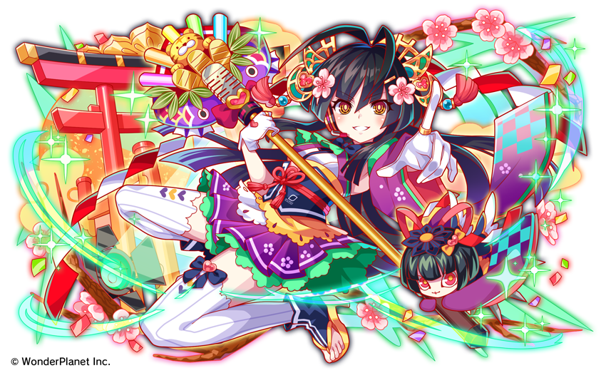 クラッシュフィーバー公式 7周年記念キャンペーン 第3弾 開催中 ユニット紹介 新転の鹿鳴月光 ツクヨミ をご紹介 アイドルグループ Vivid 10 Dolls の 新年ライブ 交流会で 誠心誠意ファンサービスに 励んでいる ツクヨミ 新年バラエティ