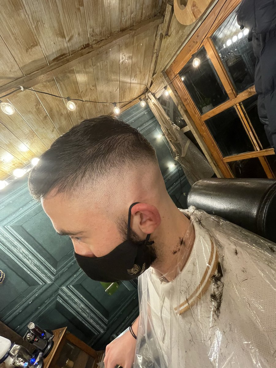 Barberuk's tweet photo. The butch-shed barbershop (formally the butcher barbers) now situated on windward avenue, harbour village, fleetwood, fy76fe 

Appointment only 07821202857
#barber #menshair #NewYear2022 #BarberShop https://t.co/9vm9NcU0nO