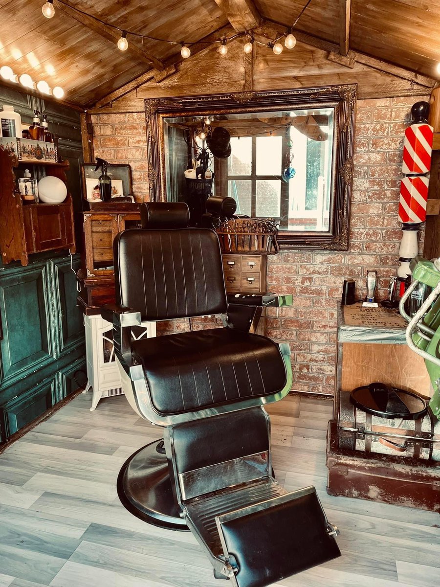 The butch-shed barbershop (formally the butcher barbers) now situated on windward avenue, harbour village, fleetwood, fy76fe 

Appointment only 07821202857
#barber #menshair #NewYear2022 #BarberShop
