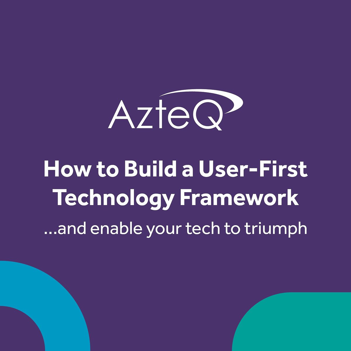AzteQ_Group's tweet photo. A User - First approach to technology roll outs we believe here at AzteQ, is the differentiator between success and failure. If you want to find out more about our approach then click here https://t.co/s4Ov9vjK9i or speak directly with Nick Fulford or Pip Thomas #Technology https://t.co/JSqi4cE6Av