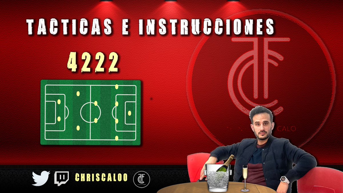 ⭐️TÁCTICAS E INSTRUCCIONES 4-2-2-2⭐️

Gente!!❤️
Aquí les traigo la 4ta!!😍 entrega de mis Tácticas!!

Con esta logramos el 🥇19-1 🚀
@EASPORTSEsp 

Se agradece RT🔄 
❤️
Y FOLLOW 

VAMOS A ELLO! 
Y
🧉🧉🧉
