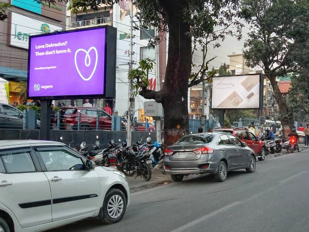 Nagarro's tweet photo. Chandigarh &amp; Dehradun peeps, did you happen to spot Nagarro signage over Christmas? You caught us! 😃😎 We spent our Christmas break helping grow the #Nagarro family, encouraging the local IT talent to join us while staying where you are, helping us #MakeDistanceIrrelevant. https://t.co/TzcfZBnIkZ