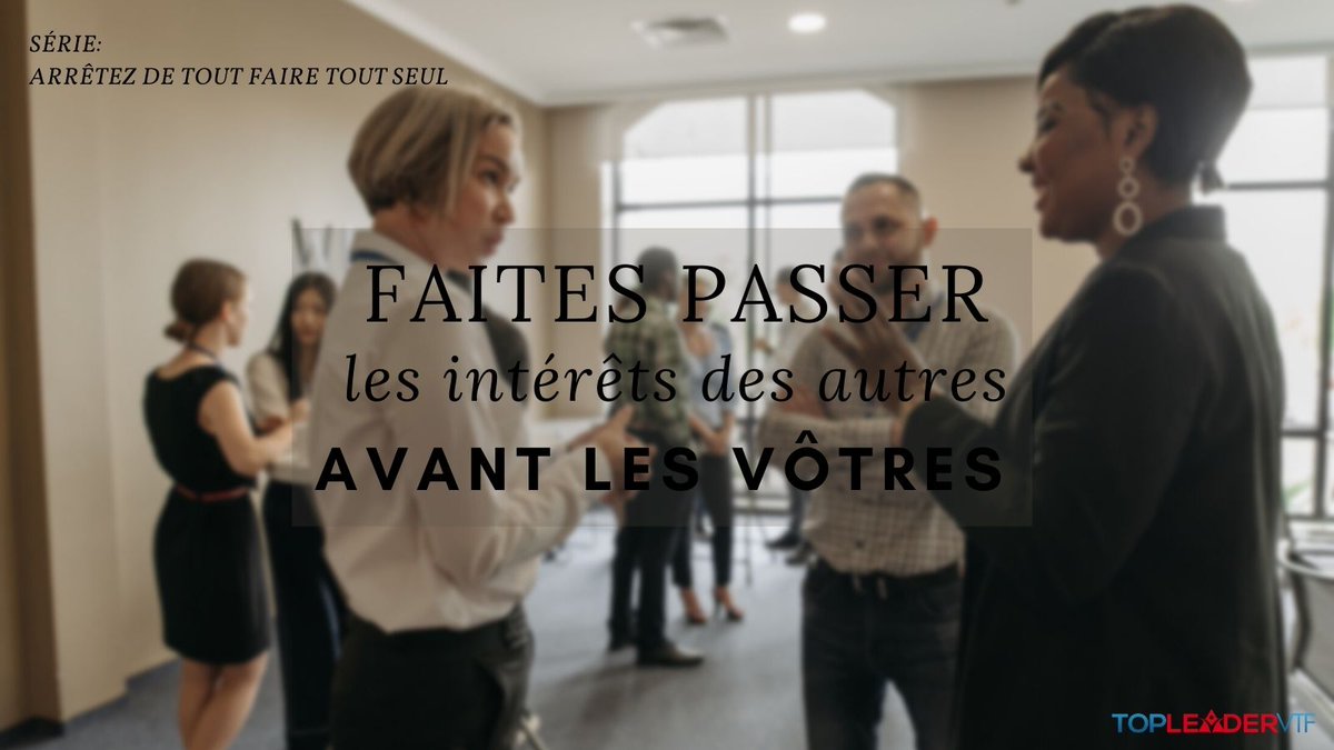 topleadervtf's tweet photo. Lorsque vous rencontrez des gens, essayez-vous de les mettre en valeur, ou êtes-vous plus soucieux de vous assurer que vous recevrez votre part du crédit ? Pour ajouter de la valeur aux autres, vous devez commencer à faire passer les autres avant. https://t.co/BF4OCHwPIz