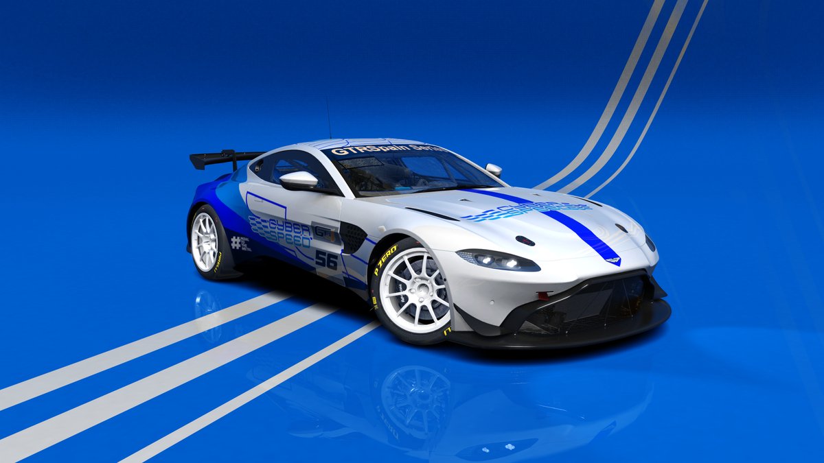 🎨 ¡Más diseños!

Esta vez os mostramos la pintura con la que finalizaremos el campeonato GT4 de @gtr_spain, quienes muy amables nos han dejado renovar el diseño y lo podréis ver en sus retransmisiones.

Con los 3 pilotos siendo líderes de la general, es hora de rematar la faena.