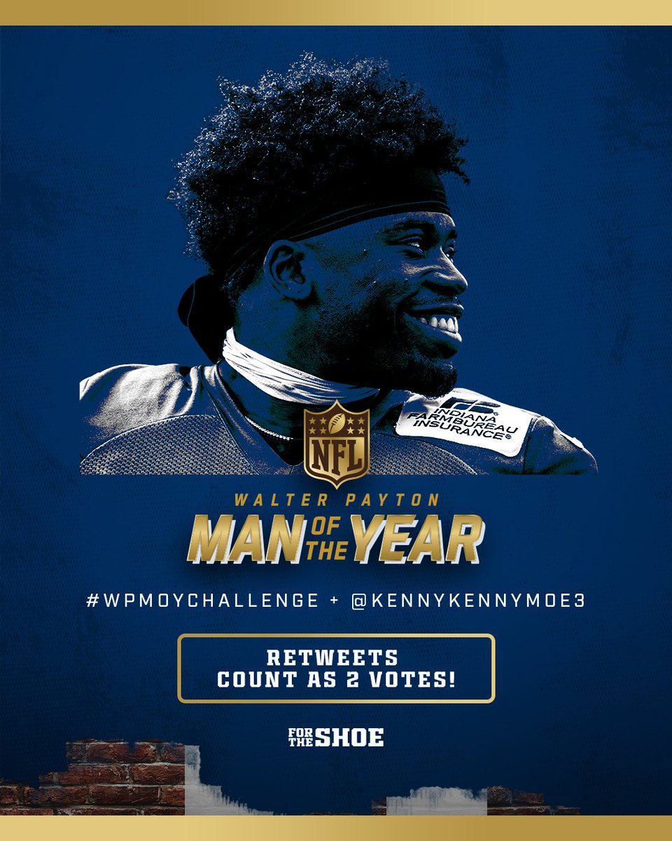 🚨 EACH RT = 2 VOTES 🚨 Help Kenny win $25K for charity! #WPMOYChallenge x @KennyKennyMoe3 #WPMOYChallenge x @KennyKennyMoe3 #WPMOYChallenge x @KennyKennyMoe3