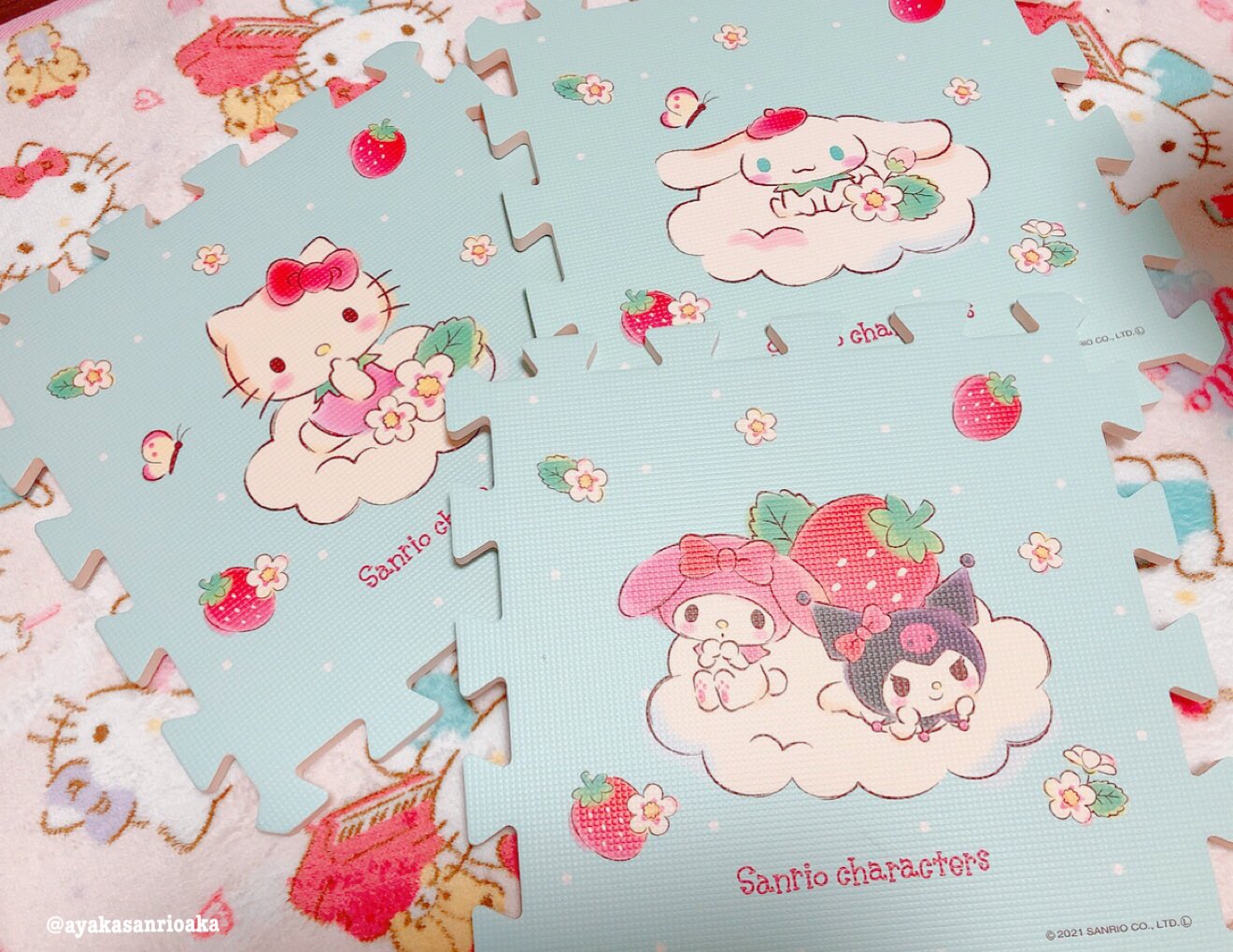 新品サンリオキャラ ジョイントマット
