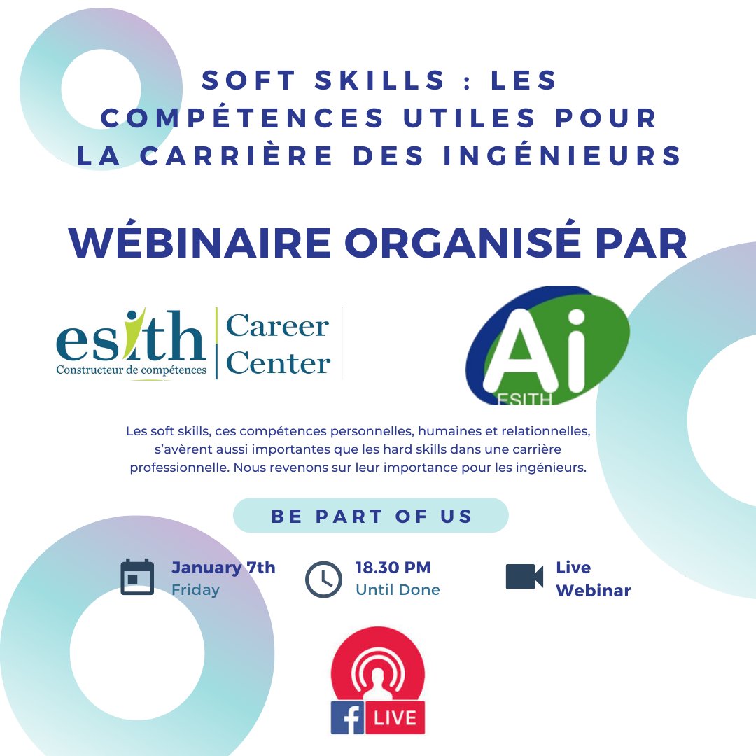 AIESITH's tweet image. pendant cet évènement on met en avant l’importance des Soft Skills dans la carrière de l’ingénieur, et en réponse à la question comment les identifier et comment les développer on communiquera sur l’outils Innermétrix et sur sa mise à disposition gratuitement pour nos lauréats