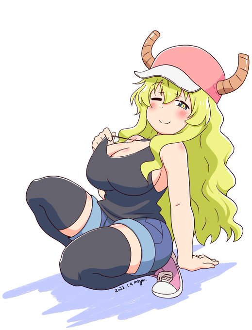 ルコア初描き
 #maidrogon
#小林さんちのメイドラゴン 