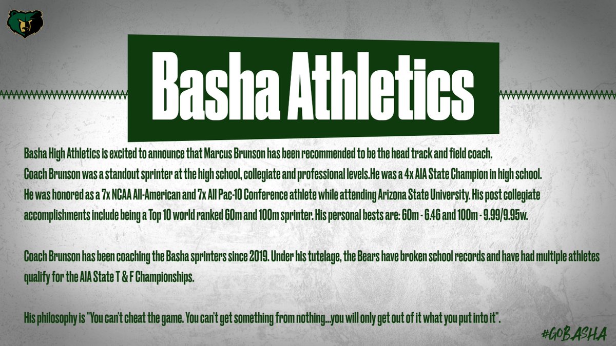 Basha HS Athletics tweet media