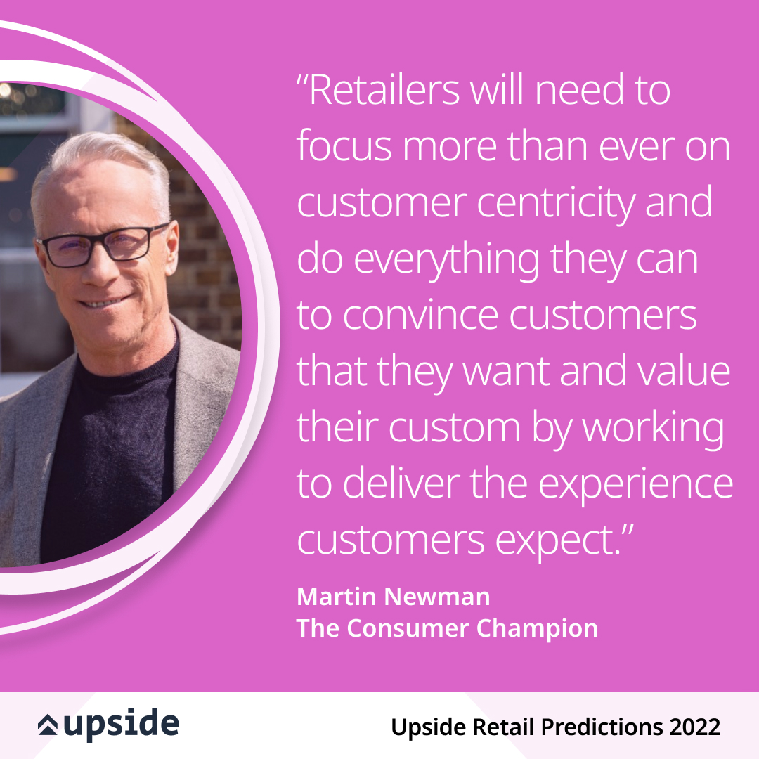 The customer is still king in 2022, and the bar will be set higher when it comes to delivering a great customer experience. Read <a href="/martinnewman/">m</a>'s prediction in our latest report, ‘Retail Predictions for 2022’.

hubs.li/Q011rHKQ0