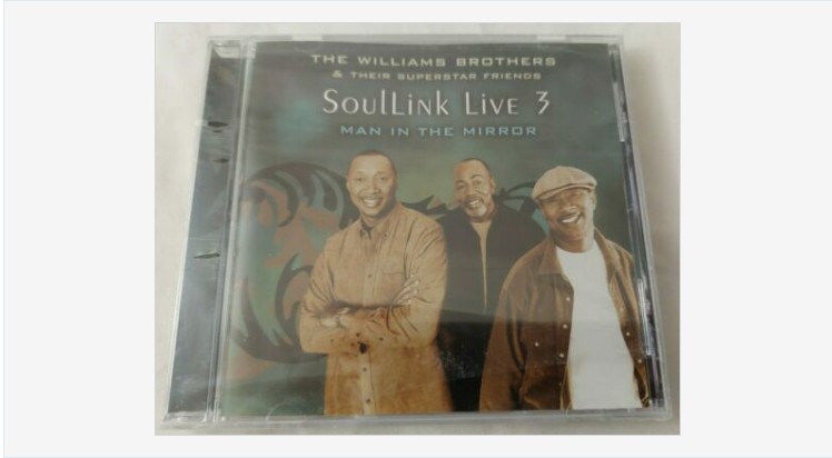 maineiacmakeup's tweet photo. SoulLink Live, Vol. 3: Man in the Mirror /The Williams Brothers (CD, 2006) New Sealed #music #gospel #singing #eBayROC #teamROC
https://t.co/1OCBvvSEF8 https://t.co/QJ0HINYurp