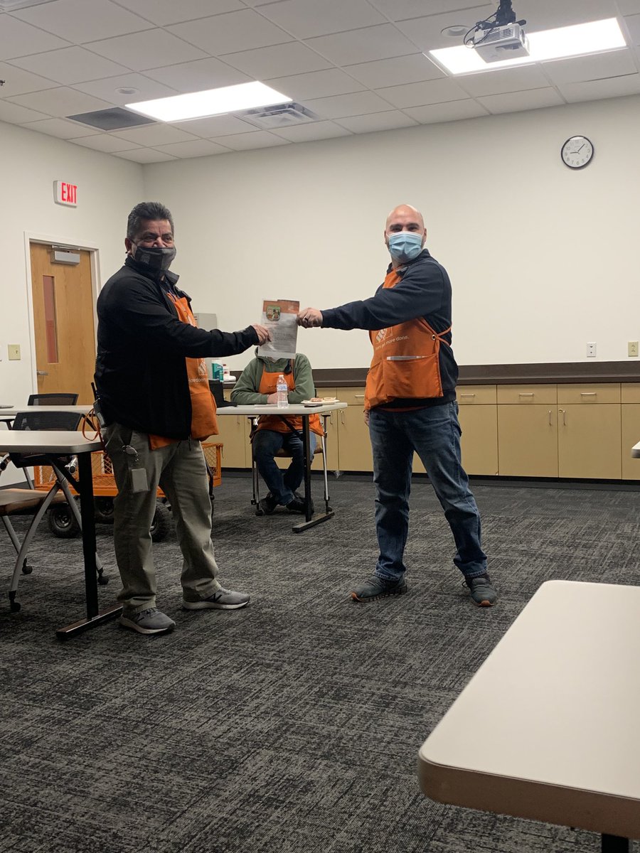 Dan being recognized by one of his associates for taking care of his people…. Keep up the good work!