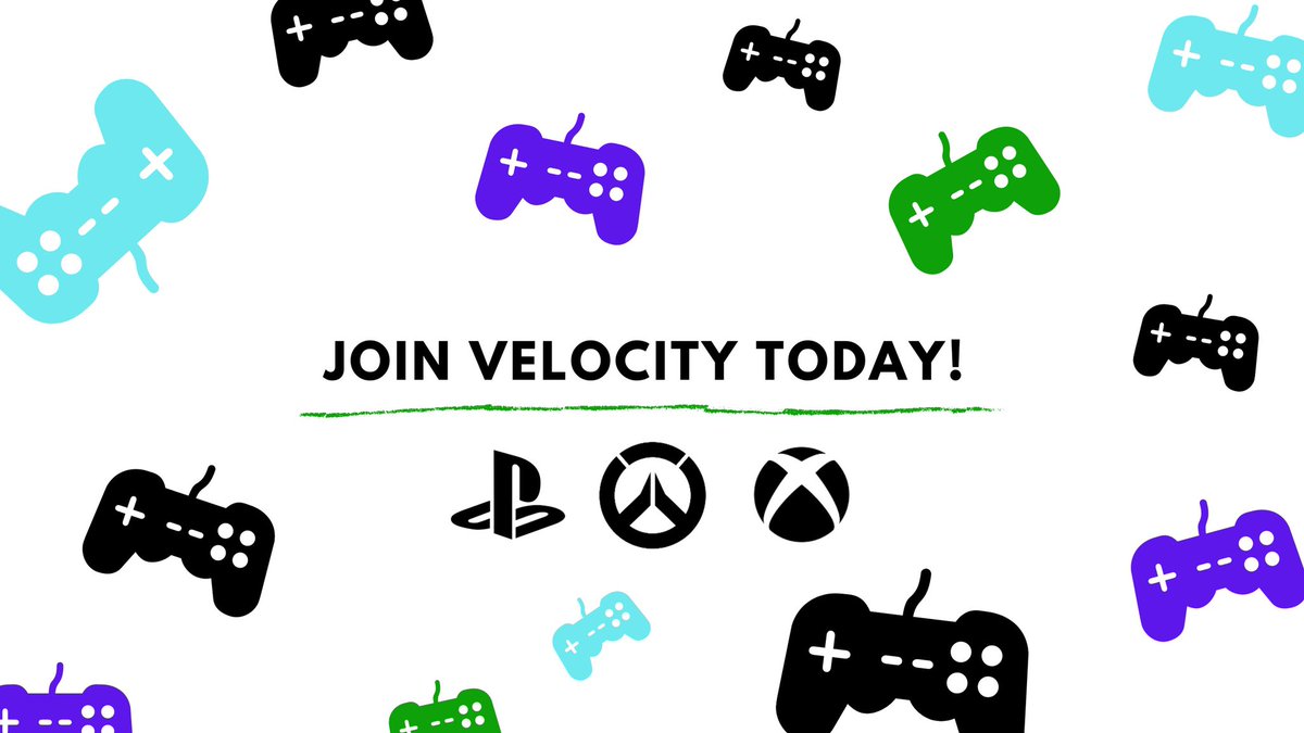 VEL0ClTY's tweet image. Velocity Esports is looking for PlayStation and Xbox Overwatch players!! 

Looking for players from Gold to Masters SR and Coaches for the upcoming Overwatch Console tournaments!! 

For more info. Join the discord discord.gg/ME49gN2V5w or DM Jaie#8322.