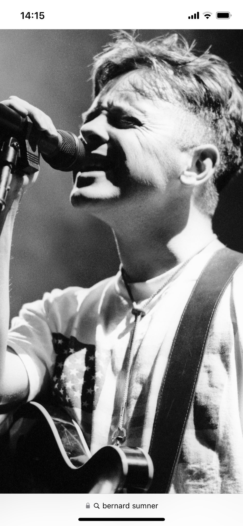 Happy birthday Bernard sumner 