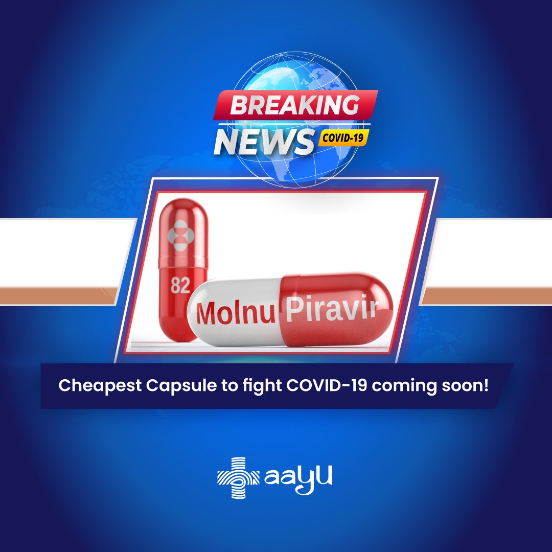 Thanks to the pharmaceutical force of India, which is relentlessly working towards bringing in affordable medicines to help the masses battle the Pandemic. We at Aayu, are committed to make sure that you have ease of access while ordering the same through the Aayu App.#Omicron