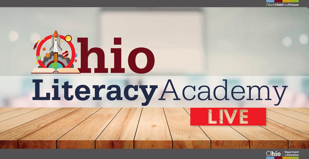 Don't miss our first Literacy Academy Live keynote!

📖 Debunking Myths about Dyslexia and Brain-based Teaching Methods: Implications for Systems Change

🔹 Presenters: Dr. Tracy Weeden and Dr. Nadine Gaab

🗓 Friday, Jan. 14 ∙ 1-2 p.m.

⇒ Livestream: education.ohio.gov/Topics/Learnin…