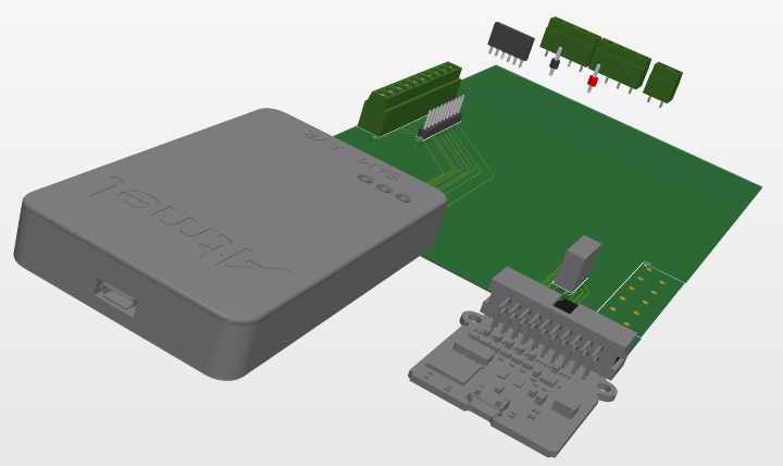 brobotix0x57's tweet photo. I'm sure something like this probably already exists but meh.  Making an programming board for the Atmel-ICE, Segger JLINK compact, and the PICKIT4.  The idea is to have it like in the project tote so I can keep all the connections without having to redo them. https://t.co/kBXqvtfP8n