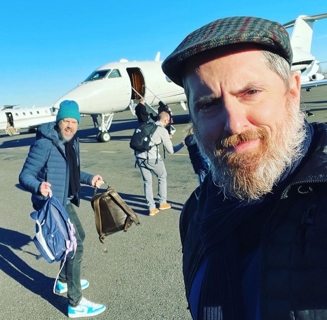 Jason and Brendan are going back to Richmond! 
Let's get it started! 

#TedLasso