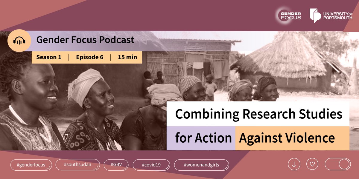Gender Focus (@genderfocus) on Twitter photo In this episode of the <a href="/genderfocus/">Gender Focus</a> podcast, <a href="/profsandyoliver/">Sandy Oliver</a> & <a href="/mukdarutbangpan/">Mukdarut Bangpan</a> explain how approaches to developing #safety, economic #independence & #education amongst #women can support opportunities for women and more.
Link to #podcast: genderfocus.org/2022/01/gender…
#genderfocus In this episode of the <a href="/genderfocus/">Gender Focus</a> podcast, <a href="/profsandyoliver/">Sandy Oliver</a> & <a href="/mukdarutbangpan/">Mukdarut Bangpan</a> explain how approaches to developing #safety, economic #independence & #education amongst #women can support opportunities for women and more.
Link to #podcast: genderfocus.org/2022/01/gender…
#genderfocus