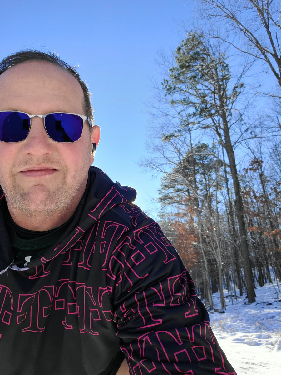 12 degrees...what a beautiful way to start the day and the morning mountain 5 miler