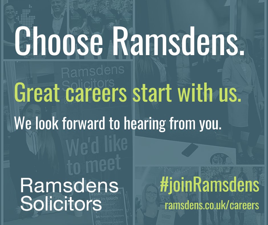 Are you looking for a new job this new year? We have a number of roles available in our @RamsdensCare, @RamsdensFamily, @RamsdensConvey and Accounts departments. Find out more and apply here: ramsdens.co.uk/careers #joinRamsdens