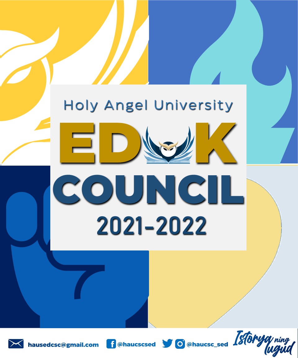 haucsc_sed's tweet photo. Mayap a aldo talaturu!
New year, new activities, new memories, but the same commitment to the cause! For the Academic Year 2021-2022, we offer the reorganized Eduk Council with their Kasundus. 
#EdukCouncil
#Talaturu
#OneSEd
#IstoryaNingLugud https://t.co/iL7M1FCucb