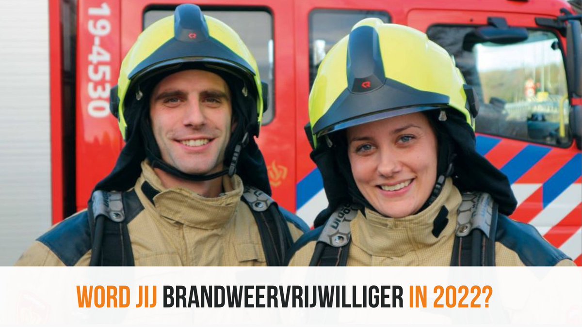 Wat zijn jouw goede voornemens voor 2022? Word vrijwilliger bij de brandweer!👩🏼‍🚒Ben jij sportief, een teamspeler, heb je lef en ben je begaan met anderen? Wij kijken er naar uit om jou als nieuwe vrijwilliger te verwelkomen! Klik hier voor meer informatie👉 bit.ly/3G8QSSN