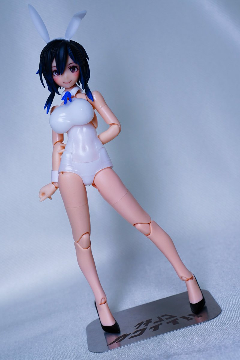 メガミデバイス muscuto 青バニー 完成品 螢雪楼 様 専用メガミデバイス muscuto 青バニーキット - メルカリ