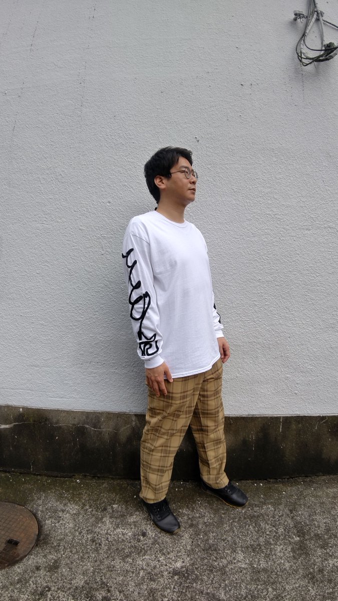 途中でやめる　男性ブランコ　てんどん記Tシャツ　グッズ 僅か！】 男性ブランコのコントライブ『てんどん記』オリジナルロンT