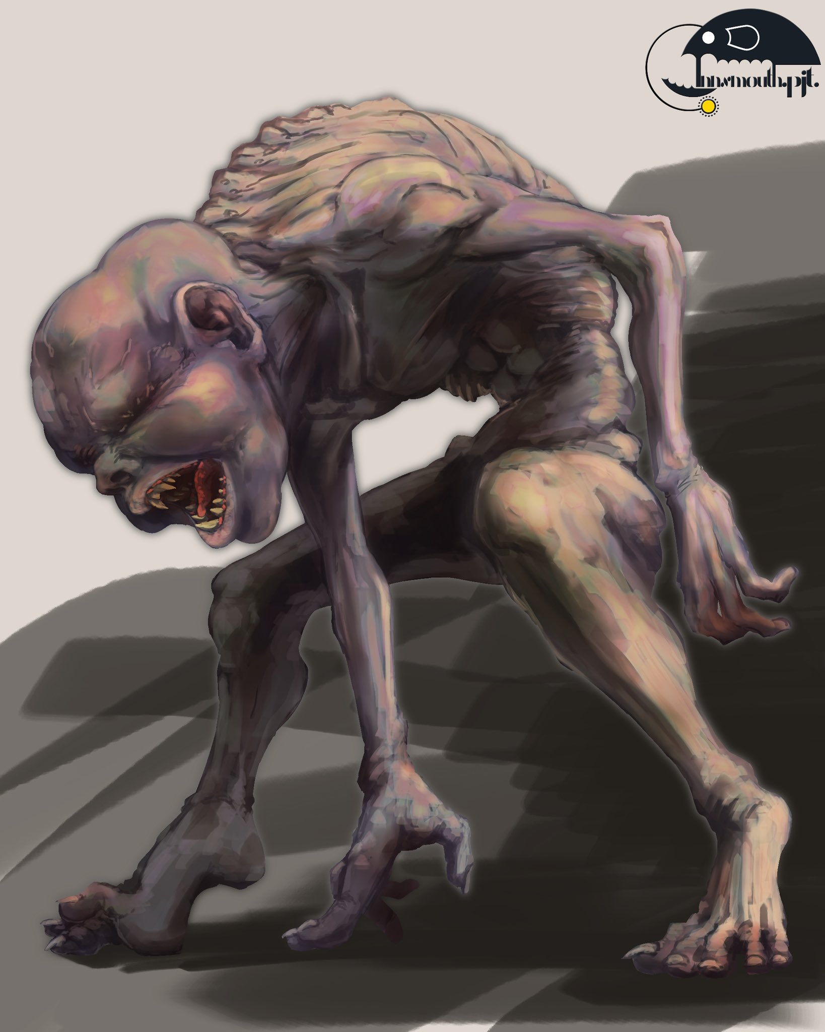 あんきも インスマス計劃 ヴーア族 洞窟に隠れ潜む小柄な人型の種族で 幼児のような頭部と退化した目が特徴 だ 世界の伝承にあるゴブリンやドワーフ 妖精の類はヴーア族の可能性もあるらしい クトゥルフ神話trpg T Co J0tlhndwit Twitter