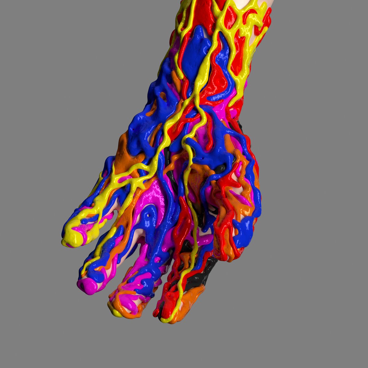 Colors
----------------
#3dart #organic #digitalsculpture #cryptoart #nftart #render