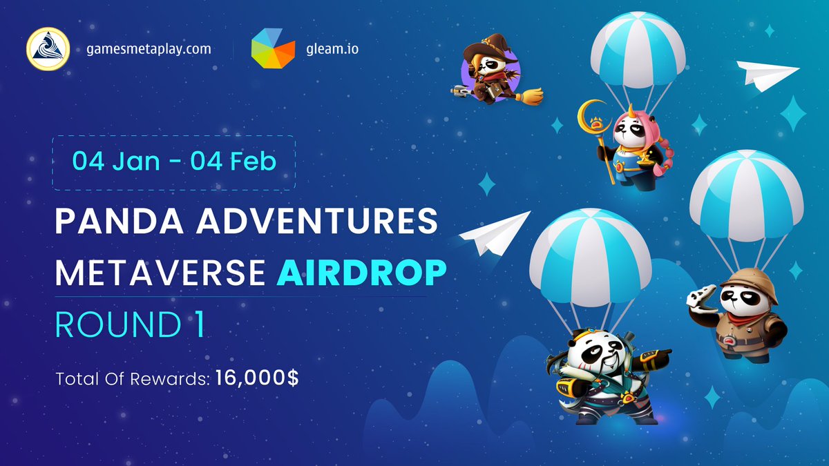PAM_Token's tweet photo. We are pleased to announce the first Airdrop of PAM tokens has begun. Do the quest and increase the amount of $PAM tokens right here:

https://t.co/vdm7BvZNWi  🎉🎉

🎁 Airdrop Rewards: 16,000 $
🎁 End Time: 04 Feb, 2022
🎁 Total winners: 4,999 Winners https://t.co/yChrryhYD8