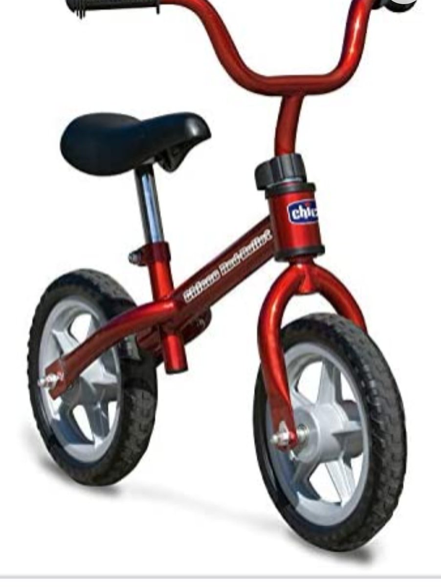 albadelvi's tweet photo. El dia 30 de gener em vaig oblidar la bicicleta del meu fill al passeig de l'Ampolla. La típica de chicco sense pedals, com la de la foto . Si algú la va trobar agrairia que em contactés. Té una enganxina de l'Sky de la Patrulla Canina.
Agraeixo retweet https://t.co/jpkxZYxqMy