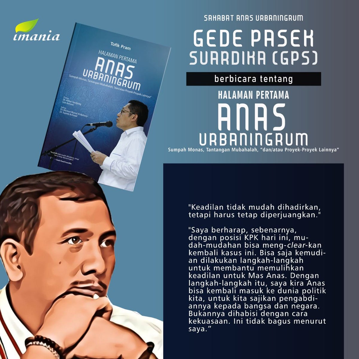 Semoga buku ini dapat menyegarkan pikiran tentang perjuangan mencari keadilan...
