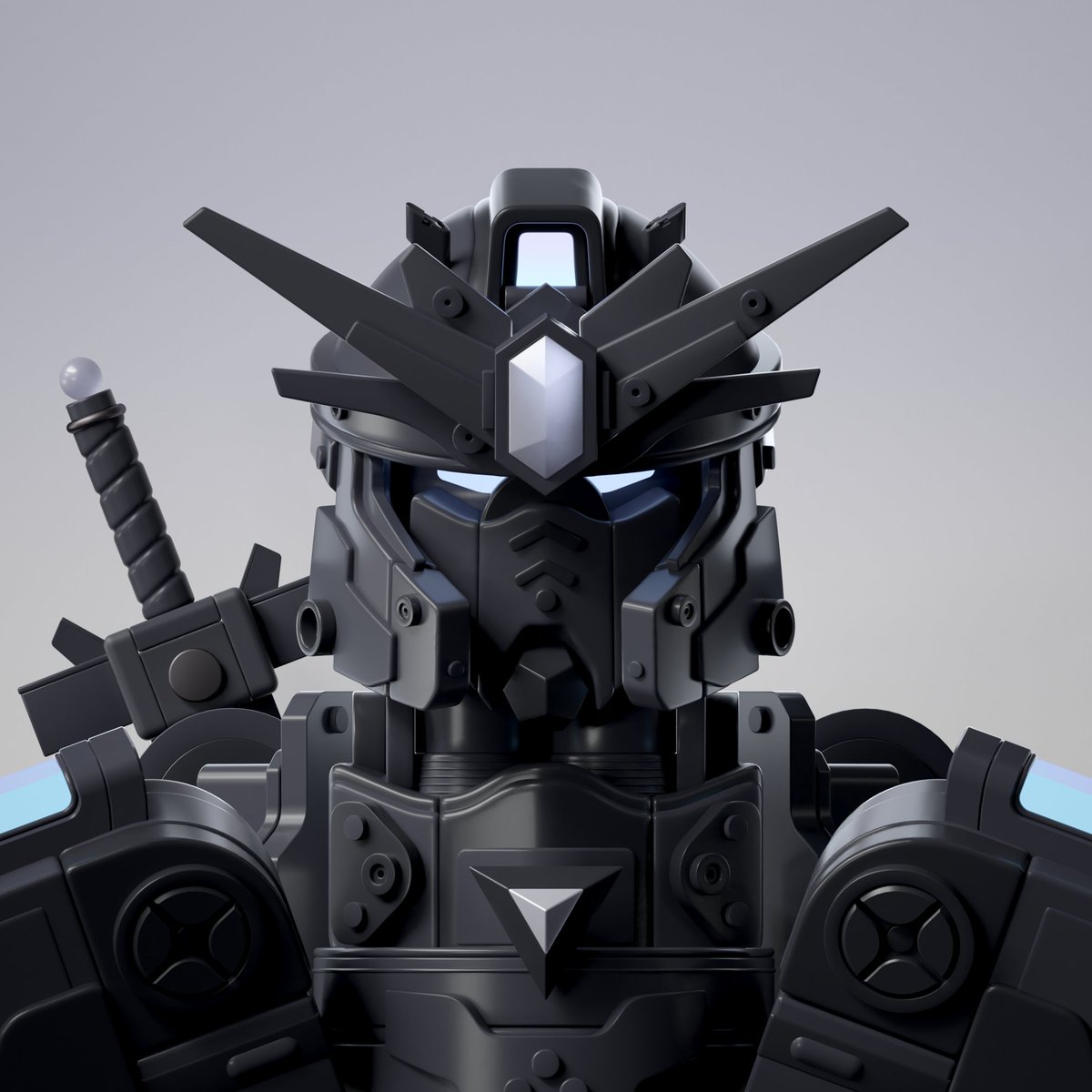 m1212v's tweet photo. #MekaOfTheDay: Day 21

Meka #6051 (OG Faction) - On Today's Meka Monday monocolored Mekas were mentioned. These are very RARE. For example only 19 solid all black Mekas exist. Who wants one??

Driver: @tkcurated 
 
#MekaVerse #MEKAGANG #OGMeka  #NFTs #NFT @MekaVerse @MekaLabs https://t.co/HHuoC2D9V8